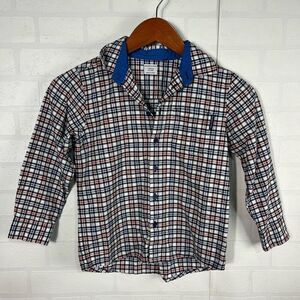Polarn O Pyret Boys Button down Shirt size 4-6 years Long sleeve